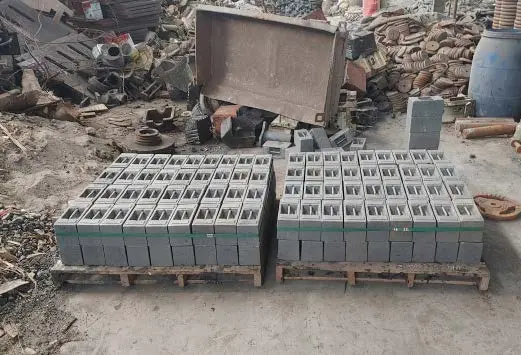 Cast iron mechanical counterweights