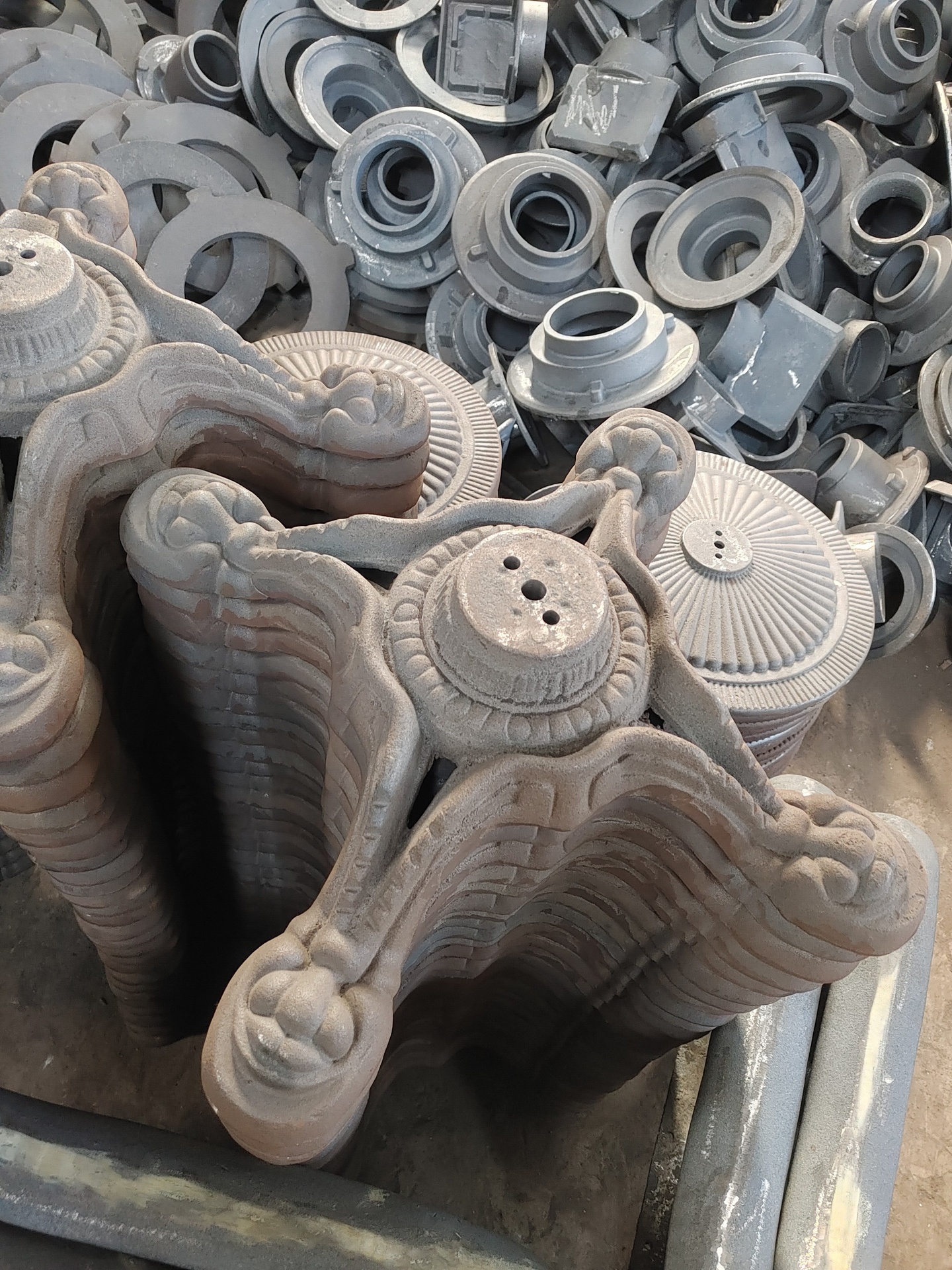 Base cast iron of table coffe leg 12 - CBCF012