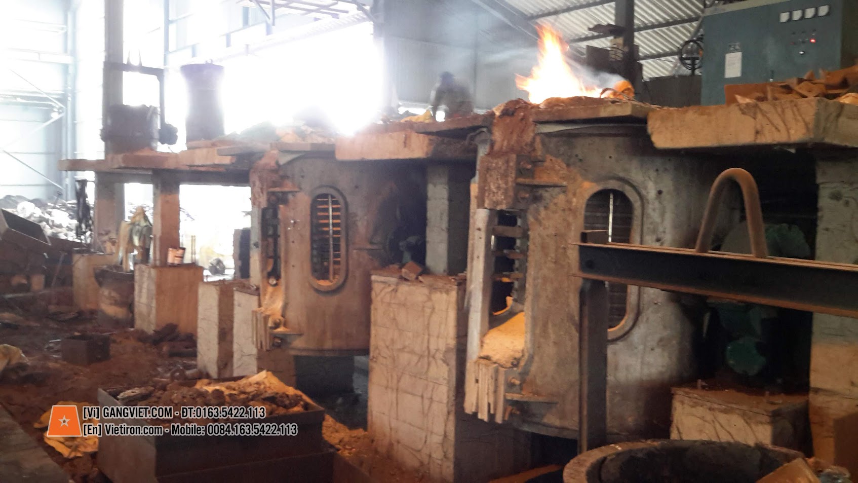 Viet Iron foundry workshop